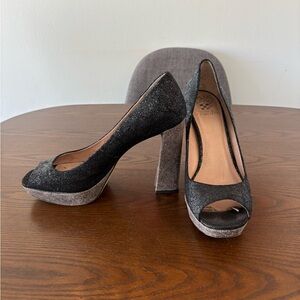 Sparkly Two-Toned Vince Camuto Heels